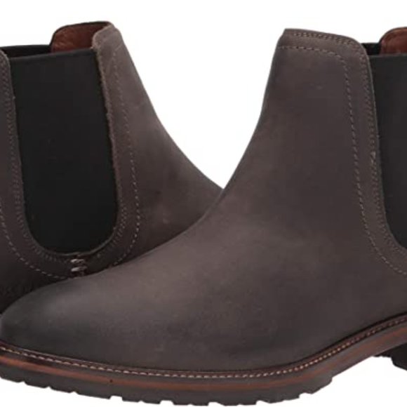 Brand New In Box Cole Haan Men's Chelsea Boot Size 9 Black Olive - Picture 2 of 12